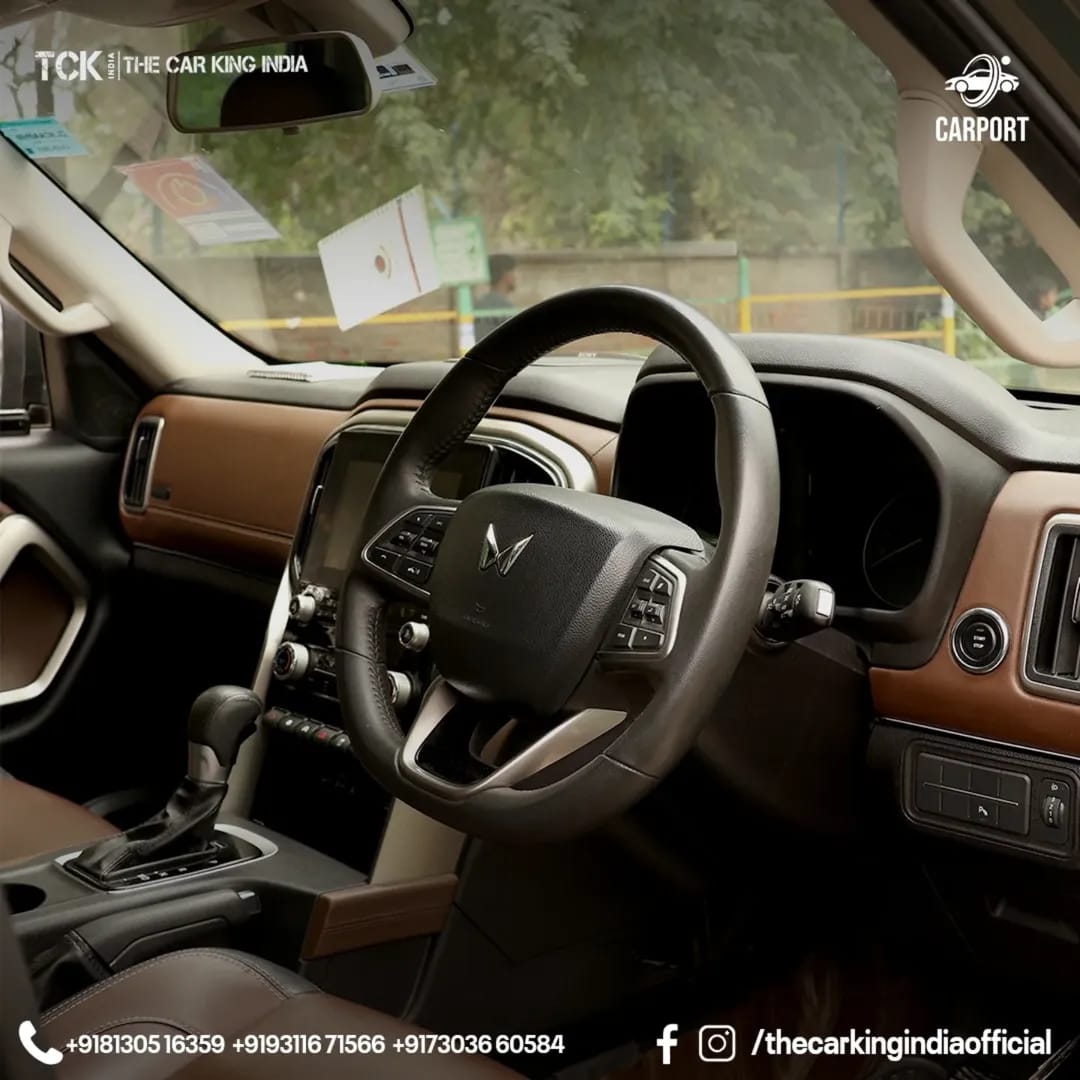 Used MAHINDRA SCORPIO N G AT Z8L 2023 green - photo 5