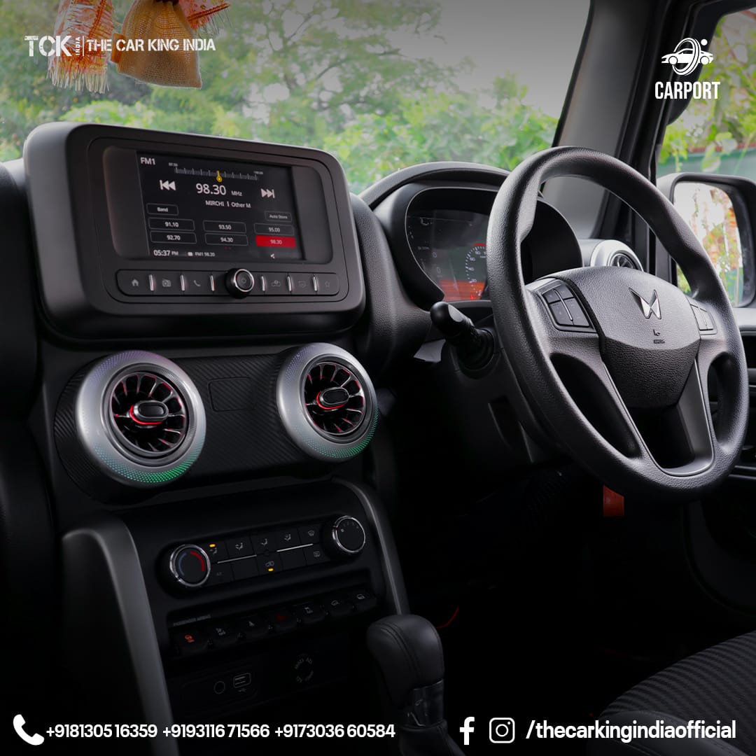 Used MAHINDR THAR LX P AT 2WD 4S HT 2023 black - photo 4