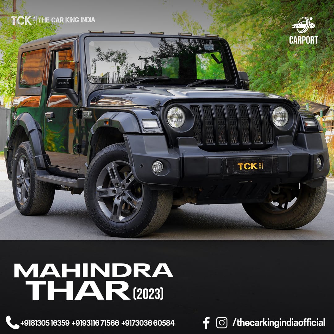 Used MAHINDRA THAR 2023 LX P AT 4WD 4S HT black - photo 1