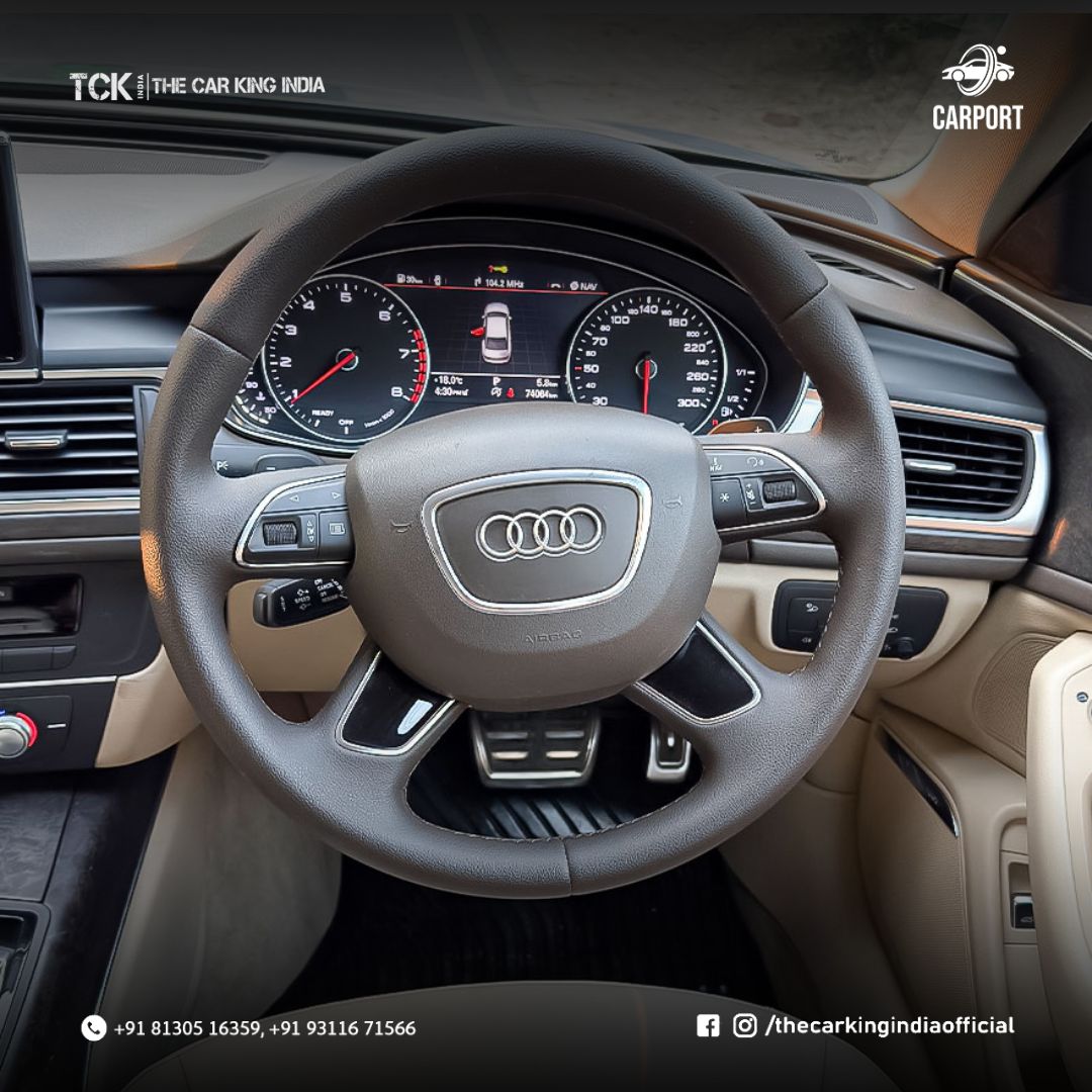 Used AUDI A6 35 TFSI TECHNOLOGY PACK 2017 grey - photo 7