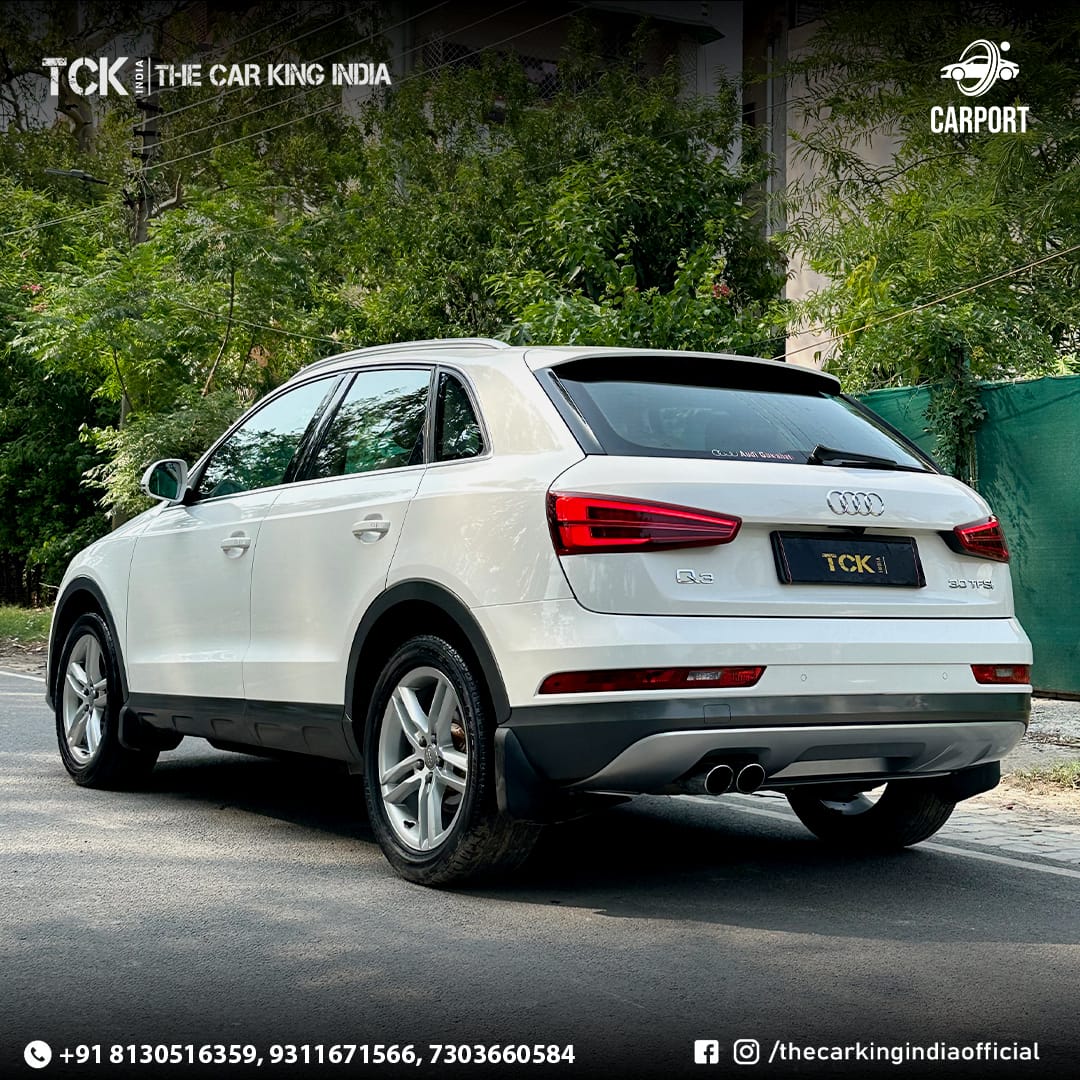 Used AUDI Q3 2018 white - photo 4