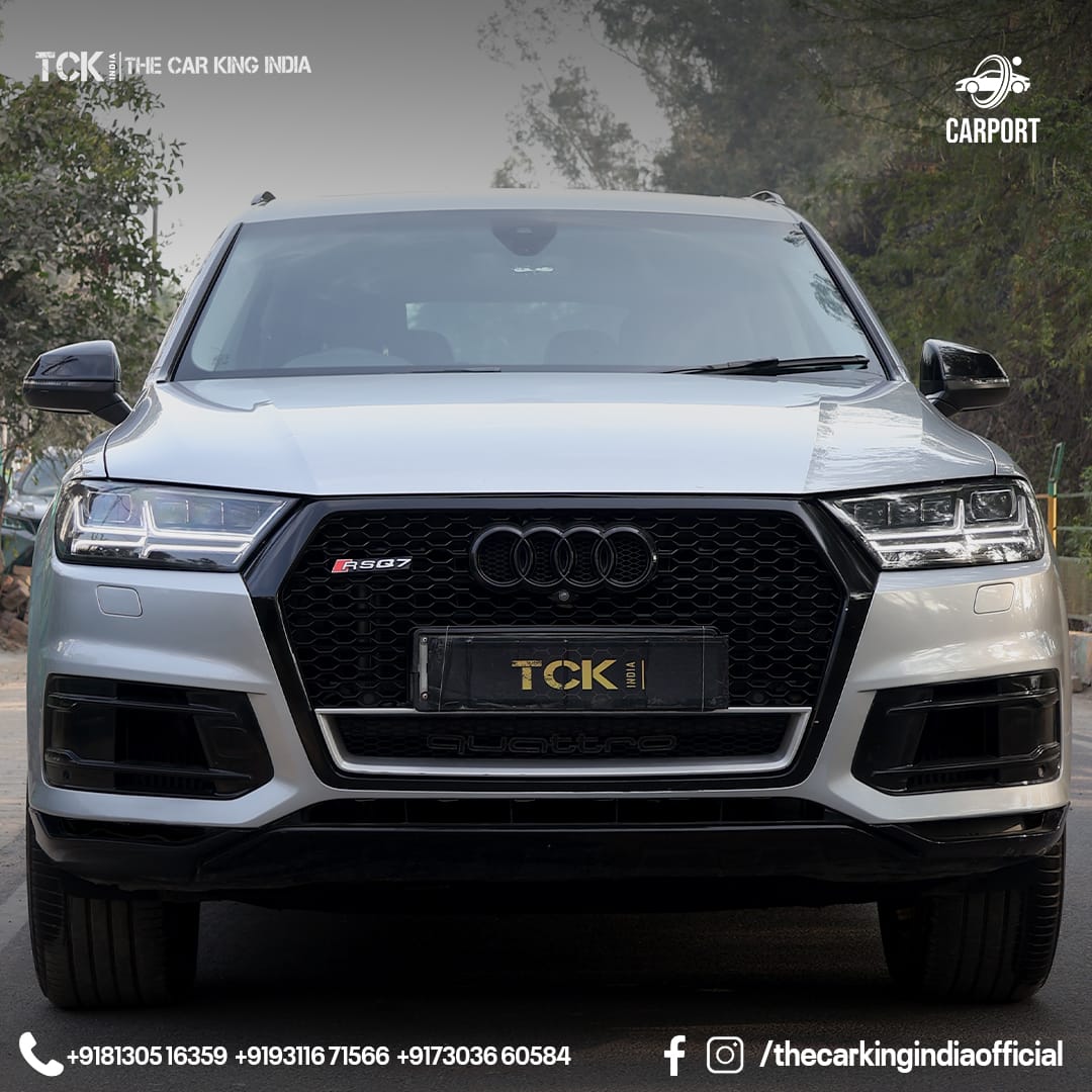 Used AUDI Q7 40 TDI QUATTRO 2018 silver - photo 2