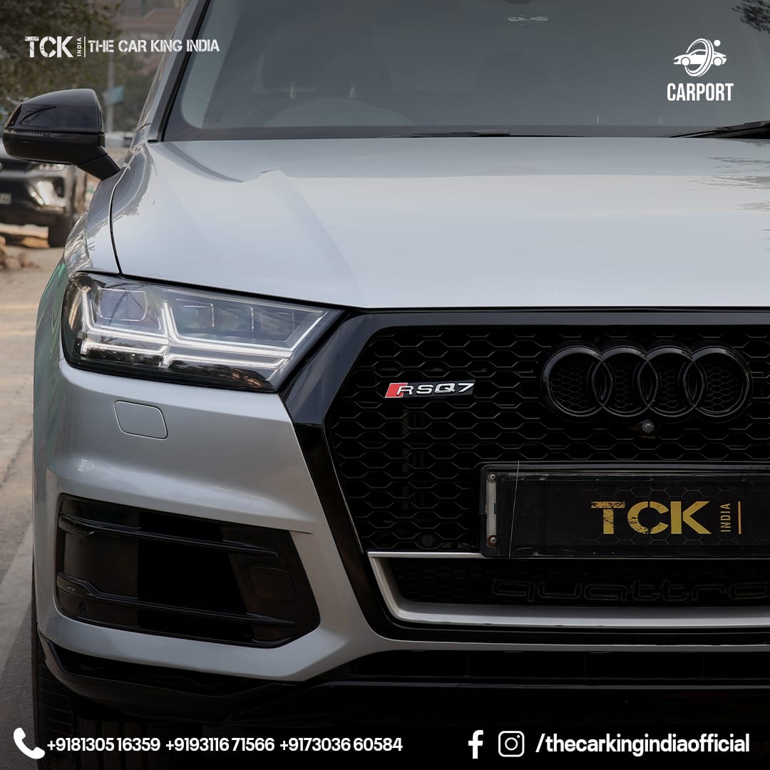 Used AUDI Q7 40 TDI QUATTRO 2018 silver - photo 4