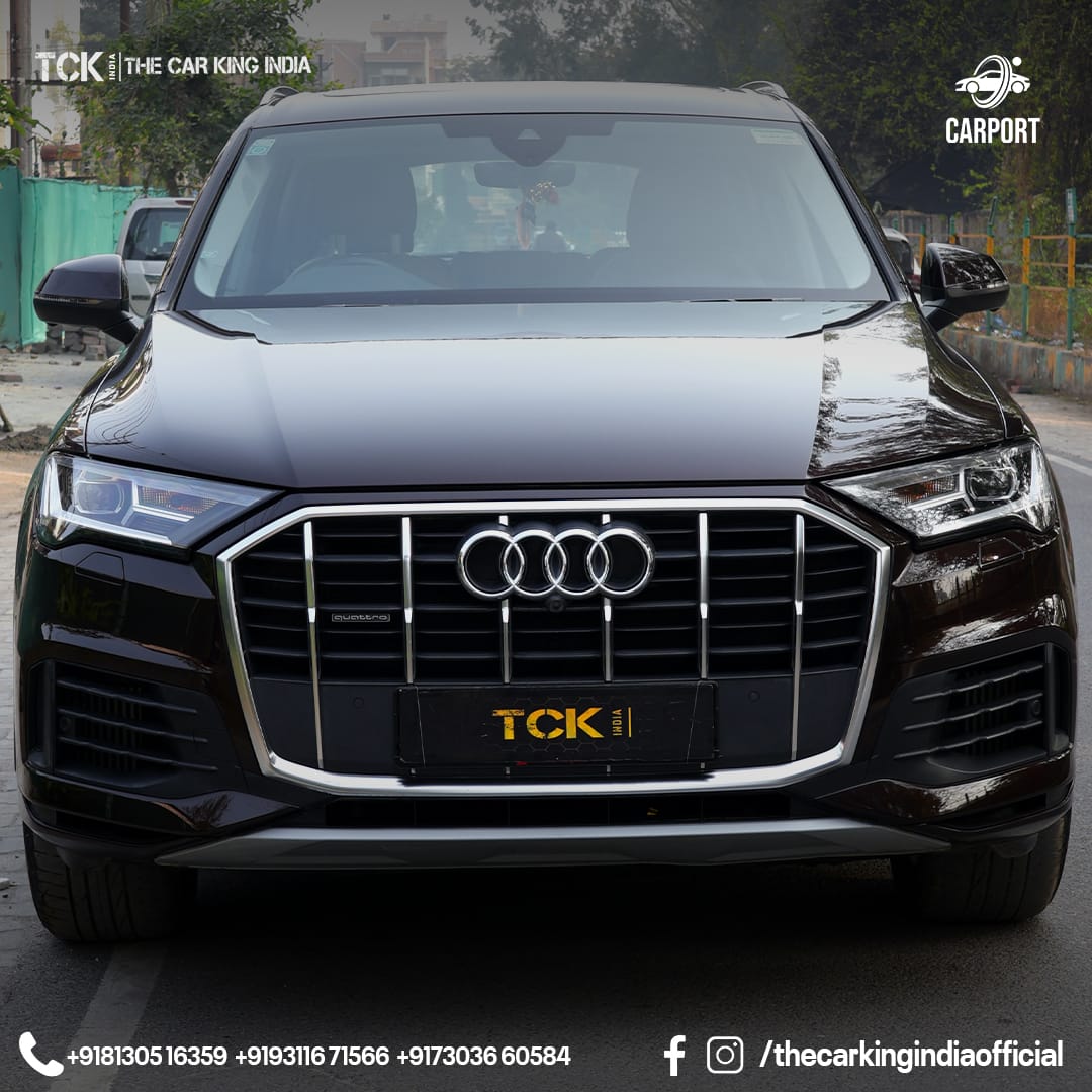 Used AUDI Q7 55 TFSI QUATTRO 2022 brown - photo 2