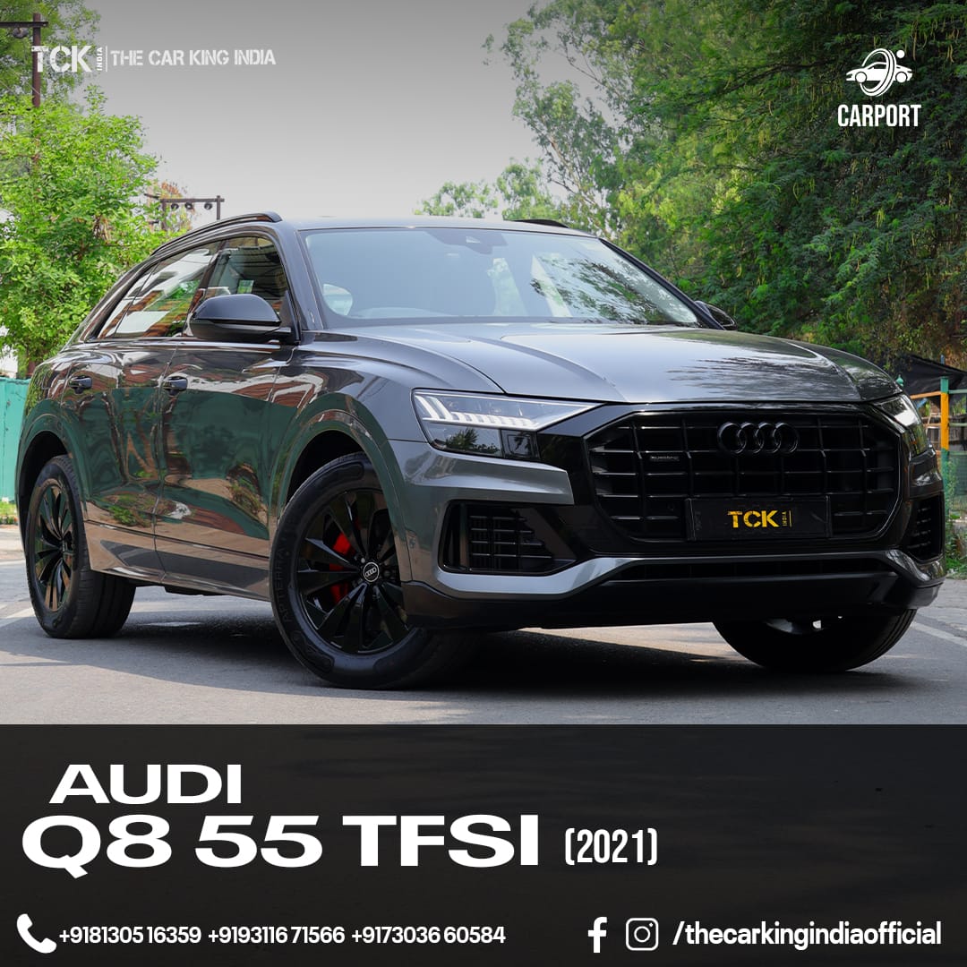 Used AUDI Q8 CELEBRATION 55 TFSI QUATTRO 2021 grey - photo 1