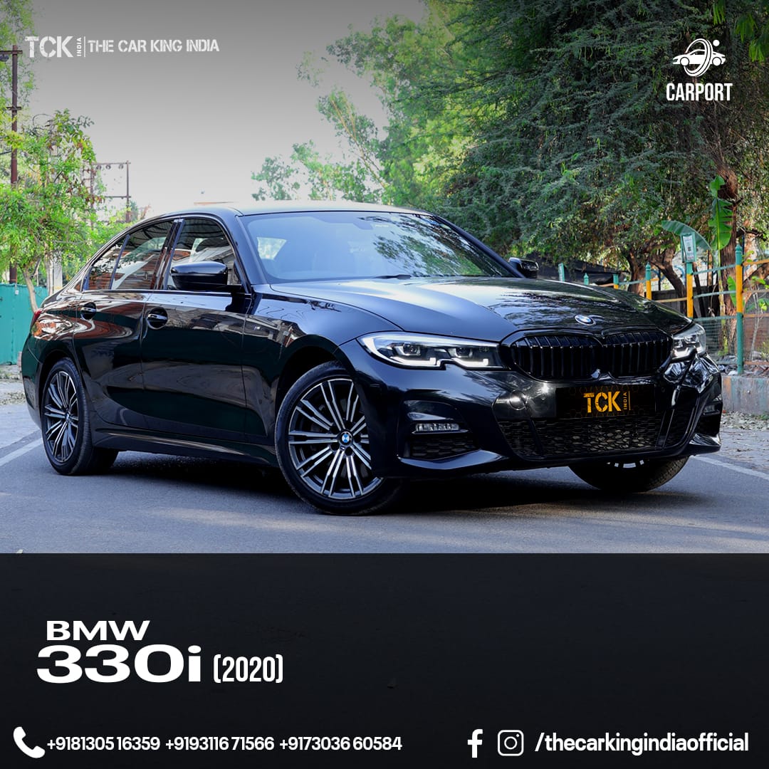 Used BMW 330I M SPORT 2020 black - photo 1