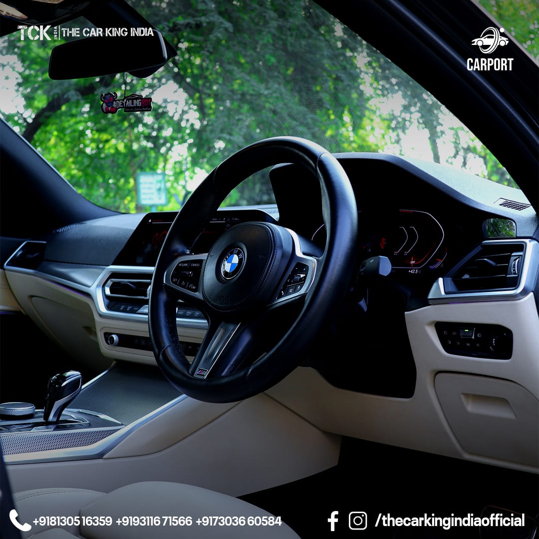 Used BMW 330I M SPORT 2020 black - photo 3