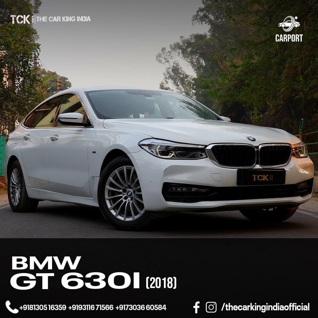 Used BMW 630I GT 2018 white - photo 2