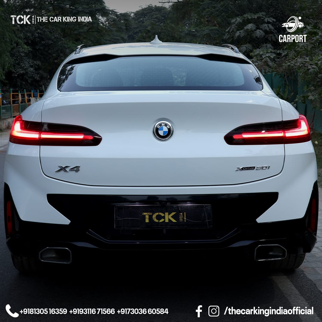 Used BMW X4 30I M SPORT 2022 white - photo 9