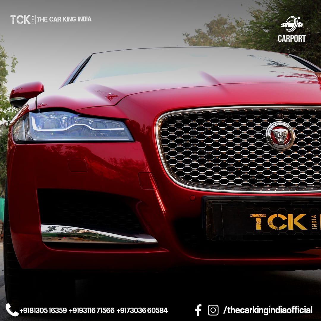 Used JAGUAR XF 2.0L PORTFOLIO 2018 red - photo 2