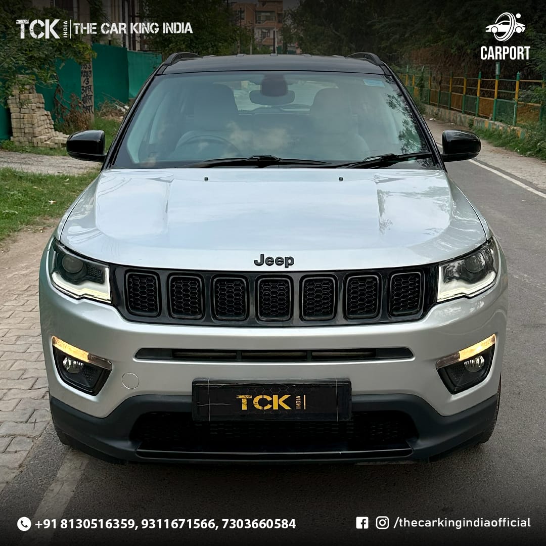 Used JEEP COMPASS 2018 white - photo 1