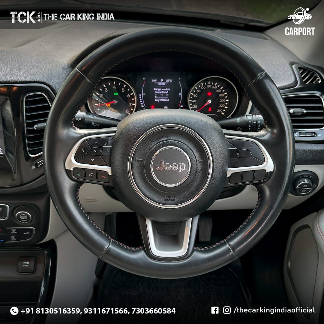 Used JEEP COMPASS 2018 white - photo 7