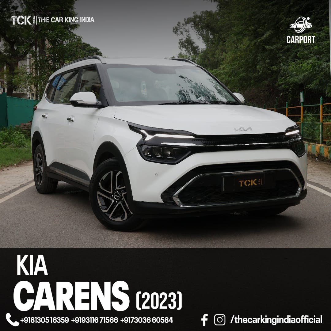 Used KIA CARENS 2023 white - photo 2