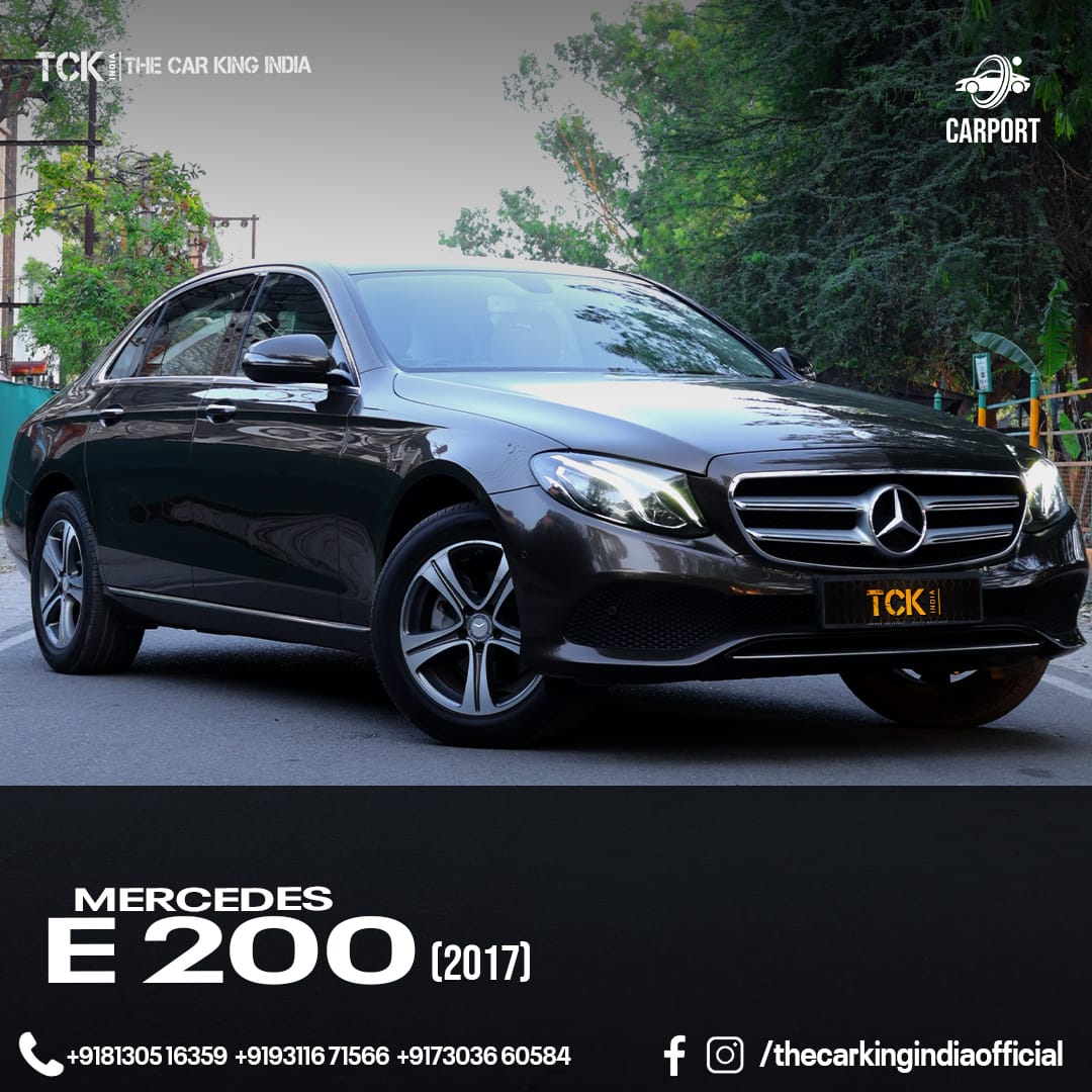 Used MERCEDES BENZ E CLASS 2017 brown - photo 1