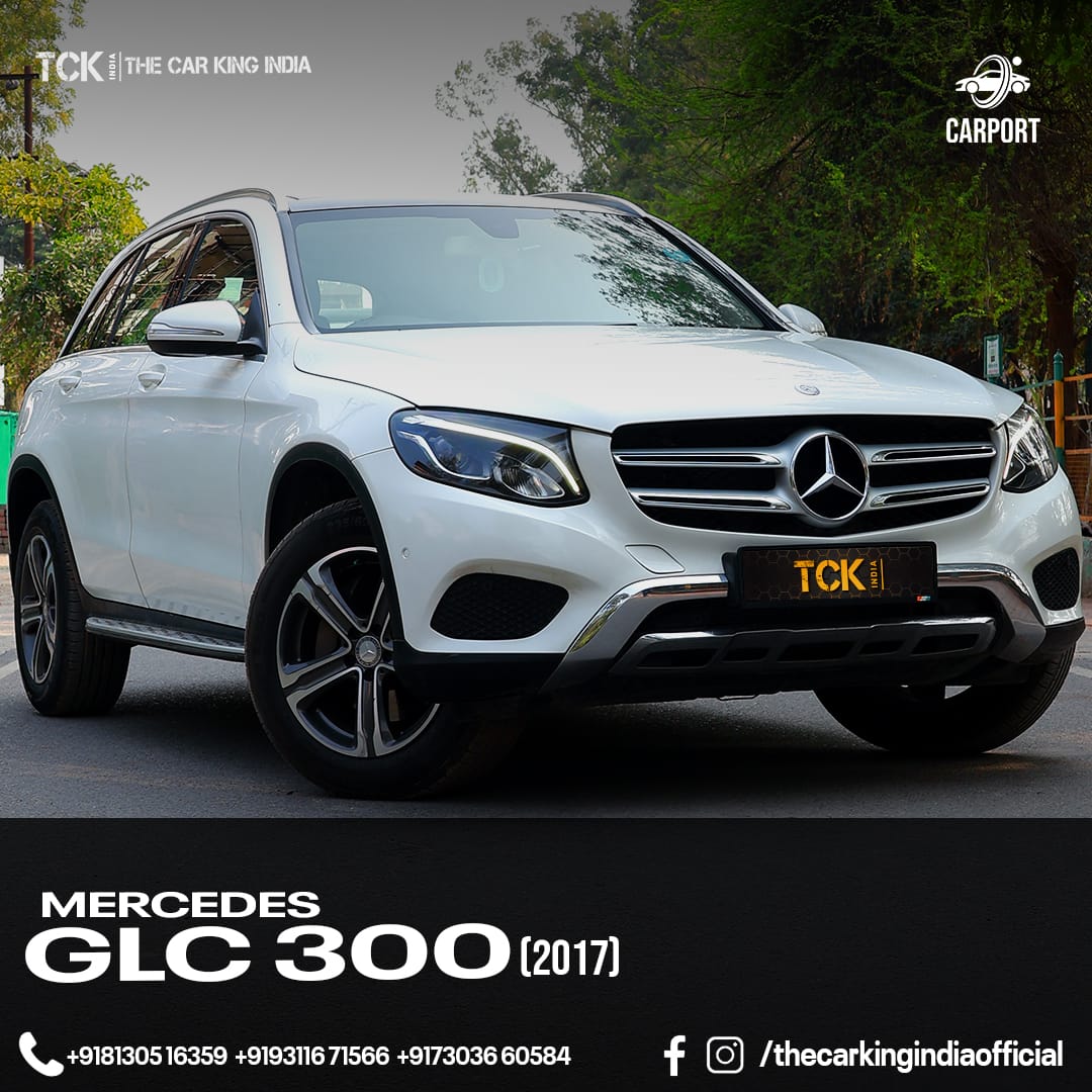 Used MERCEDES BENZ GLC 300 4MATIC 2017 white - photo 1