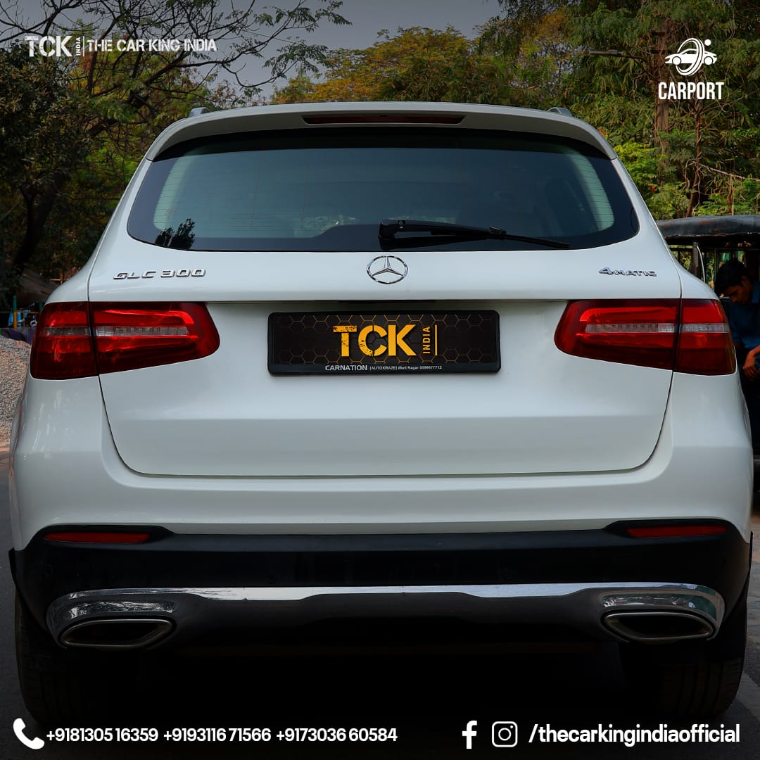 Used MERCEDES BENZ GLC 300 4MATIC 2017 white - photo 10