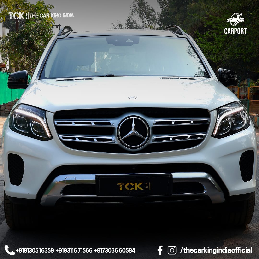 Used MERCEDES BENZ GLS 400 2018 white - photo 3