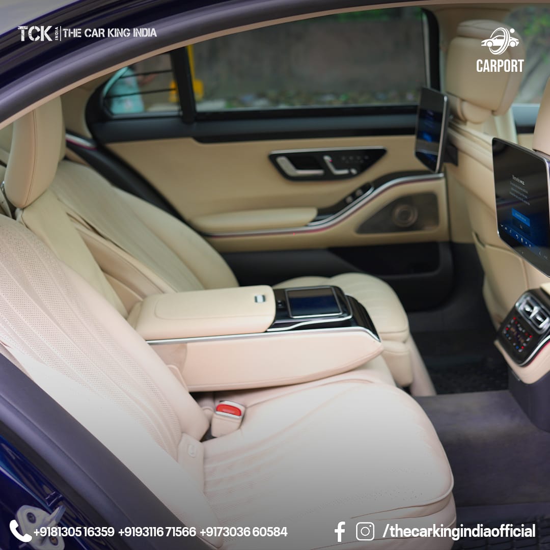 Used MERCEDES BENZ S CLASS 2022 blue - photo 7