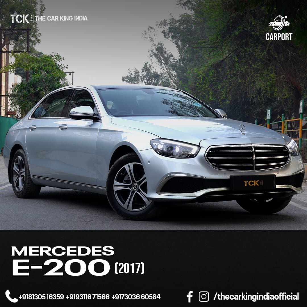 Used MERCEDES E CLASS 2017 silver - photo 1