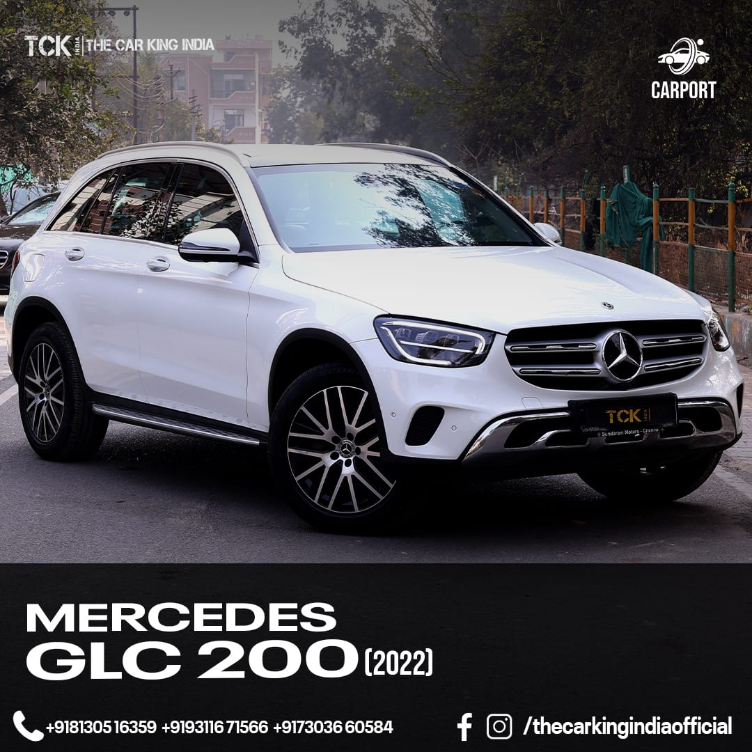 Used MERCEDES GLC 200 PROGRESSIVE 2022 white - photo 1