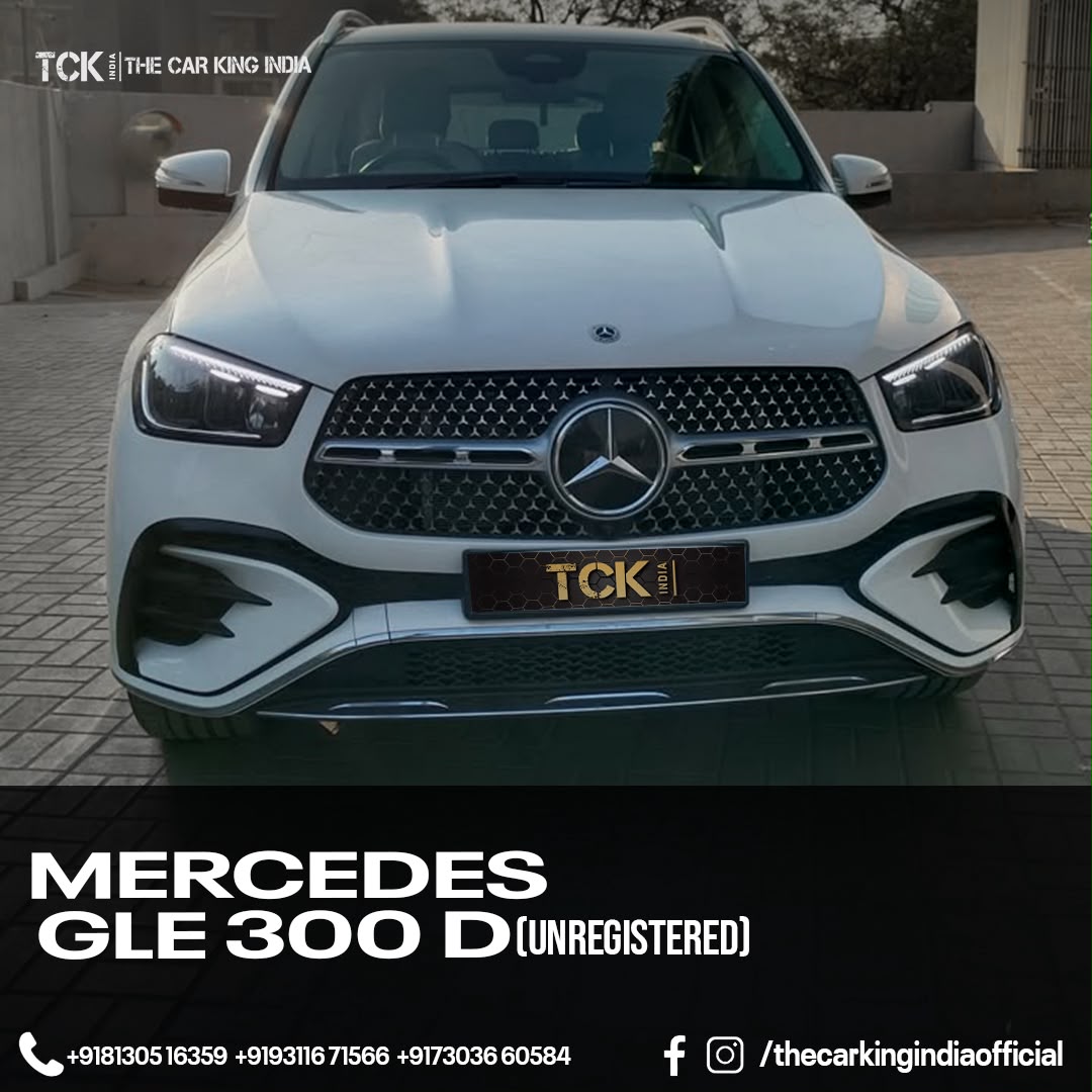 Used MERCEDES GLE 300D AMG LINE 2026 white - photo 1