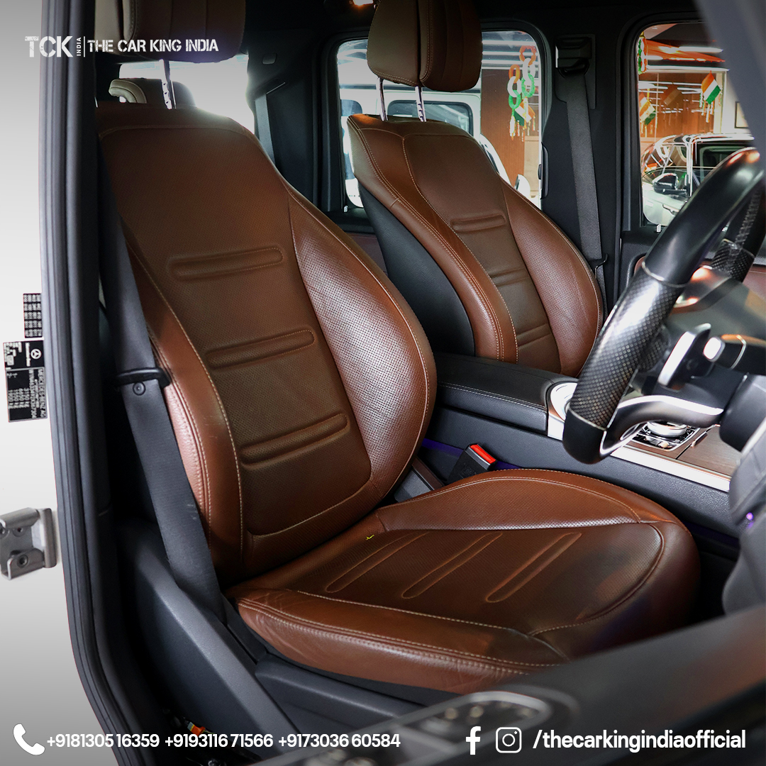 Used 2021 MERCEDES G WAGON G350D white - photo 4
