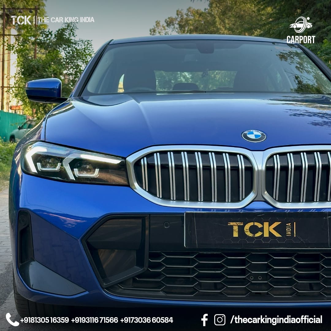 Used NEW SHAPE BMW 320LD M SPORTS 2024 blue - photo 2