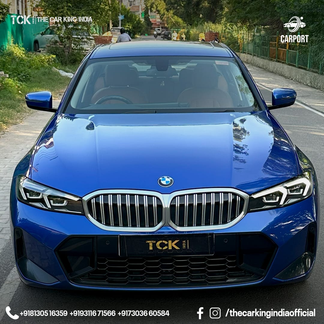 Used NEW SHAPE BMW 320LD M SPORTS 2024 blue - photo 3