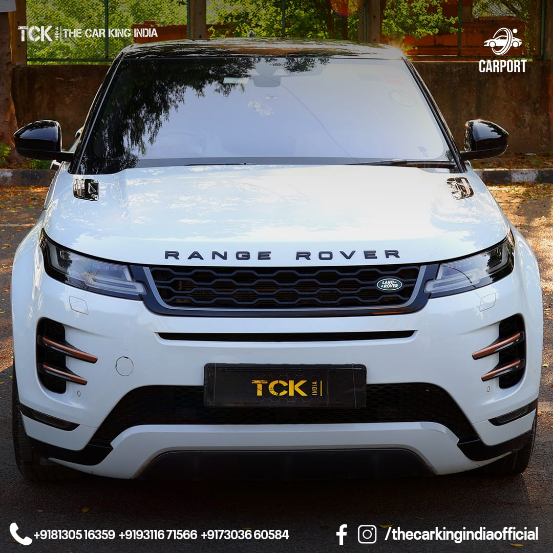 Used RANGE ROVER EVOQUE 2020 white - photo 2