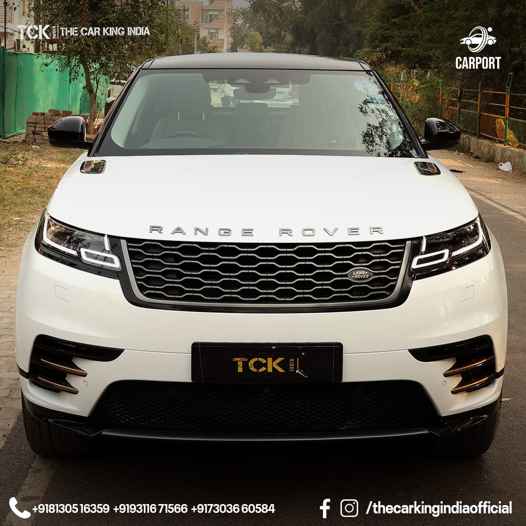 Used RANGE ROVER VELAR R DYNAMIC 2021 white - photo 2