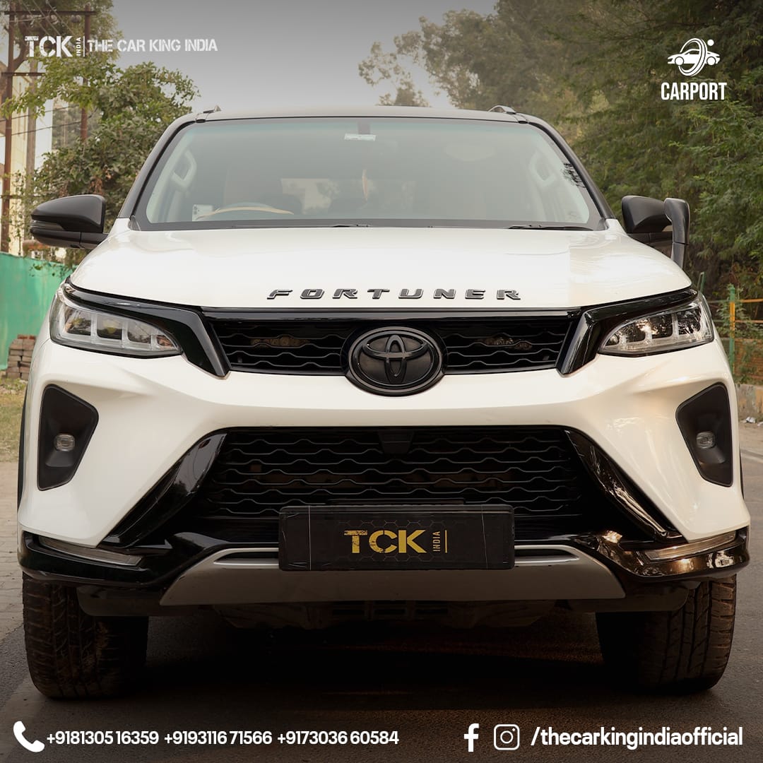 Used TOYOTA FORTUNER 2020 BS6 white - photo 2