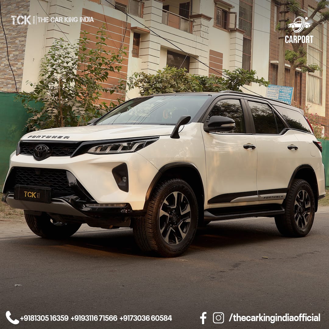 Used TOYOTA FORTUNER 2020 BS6 white - photo 4