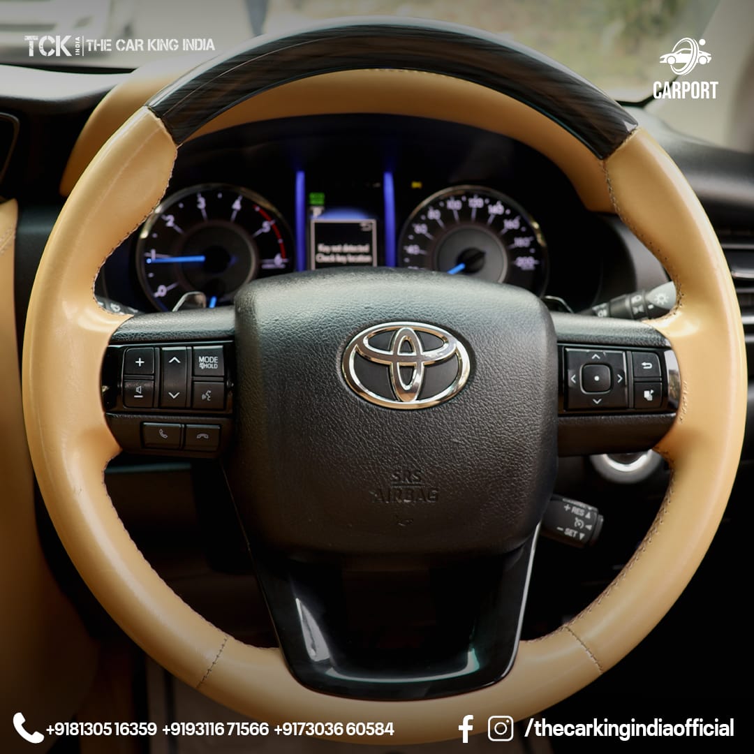 Used TOYOTA FORTUNER 2020 BS6 white - photo 6