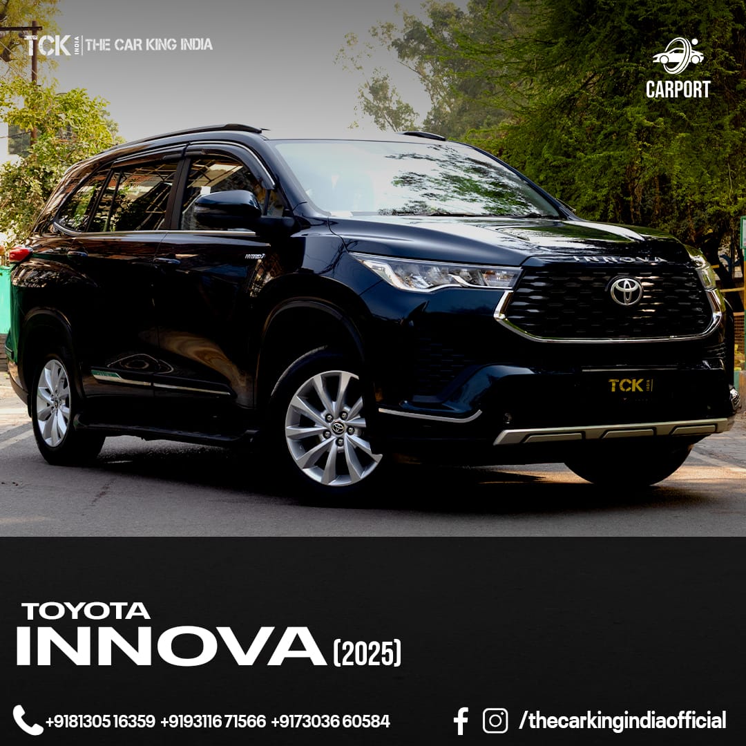 Used TOYOTA INNOVA HYCROSS VX HYBRID 7S 2025 black - photo 1